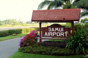 Samui Airport entrance