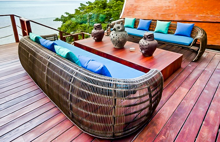 4 Bedroom Option Beach Front Villa with Private Pool at Bang Por Ko Samui