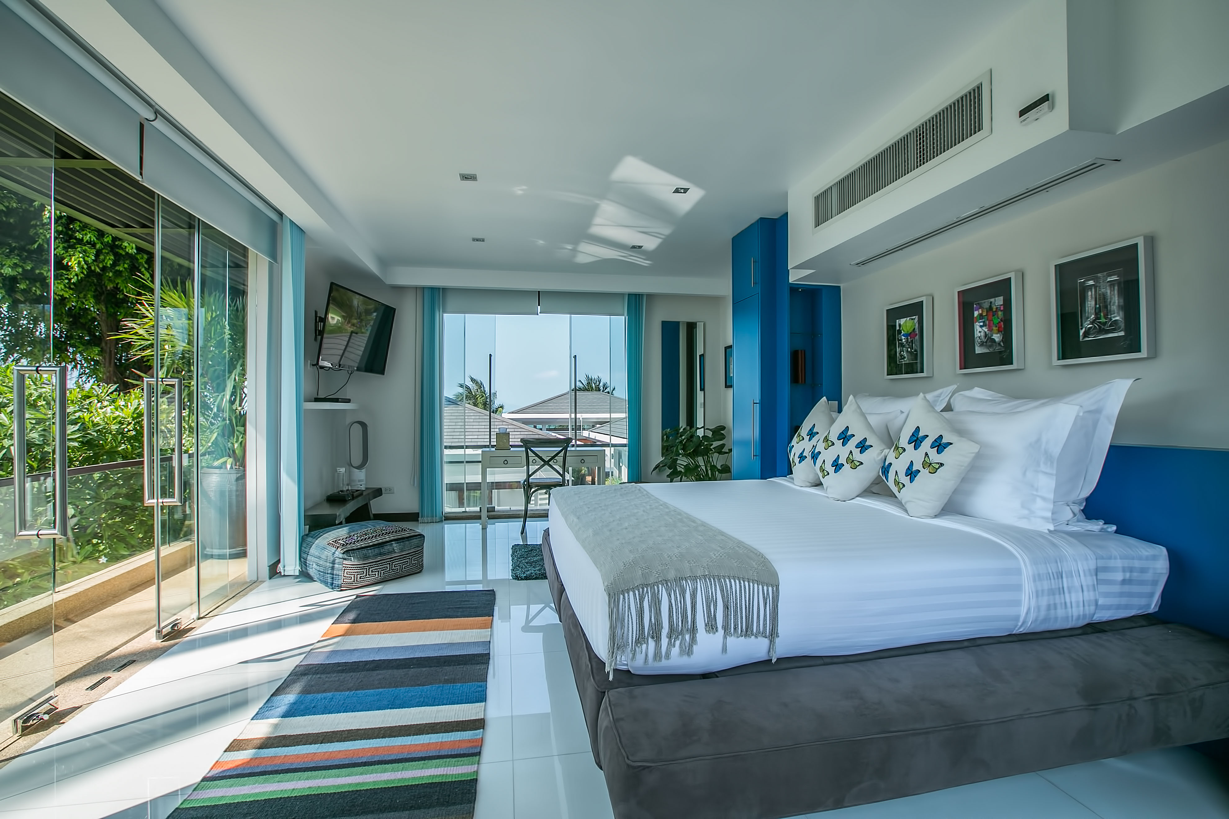 3 Bedroom Option Beach Front Villa with Plunge Pool at Bang Por Koh Samui
