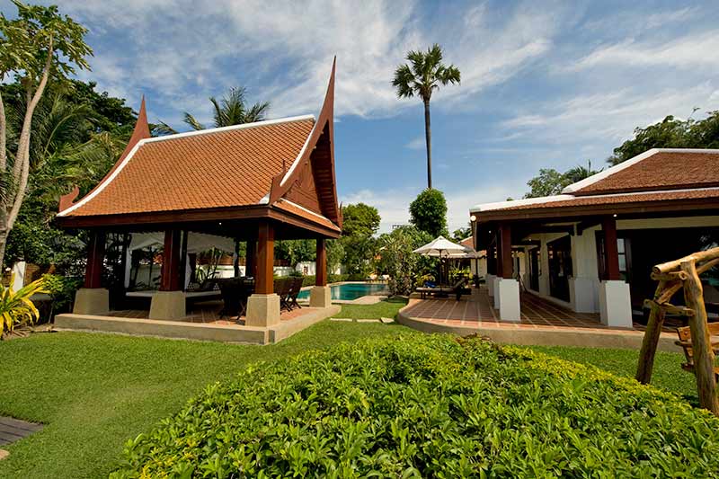 3 Bedroom Option Beach Front Villa with Private Pool at Bangrak Koh Samui