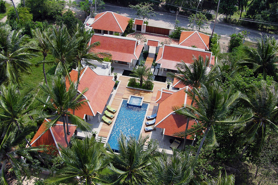Five Bedroom Beach Front Villa with Private Pool at Lipa Noi Koh Samui