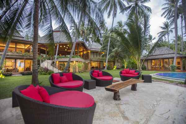 26 Bedroom Beach Front Luxury Villa with Private Pool at Laem Sor Koh Samui