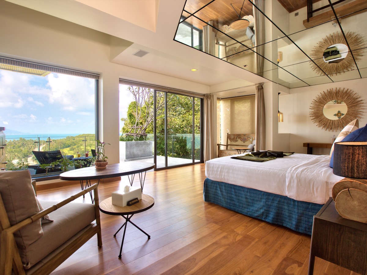 8 Bedroom Sea View Villa with Pool at Choeng Mon Ko Samui Thailand