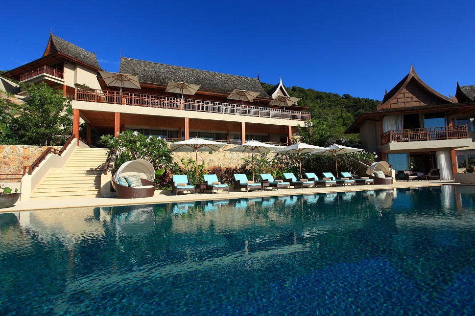 4 Bedroom Option Sea View Villa with Private Pool at Chaweng Ko Samui