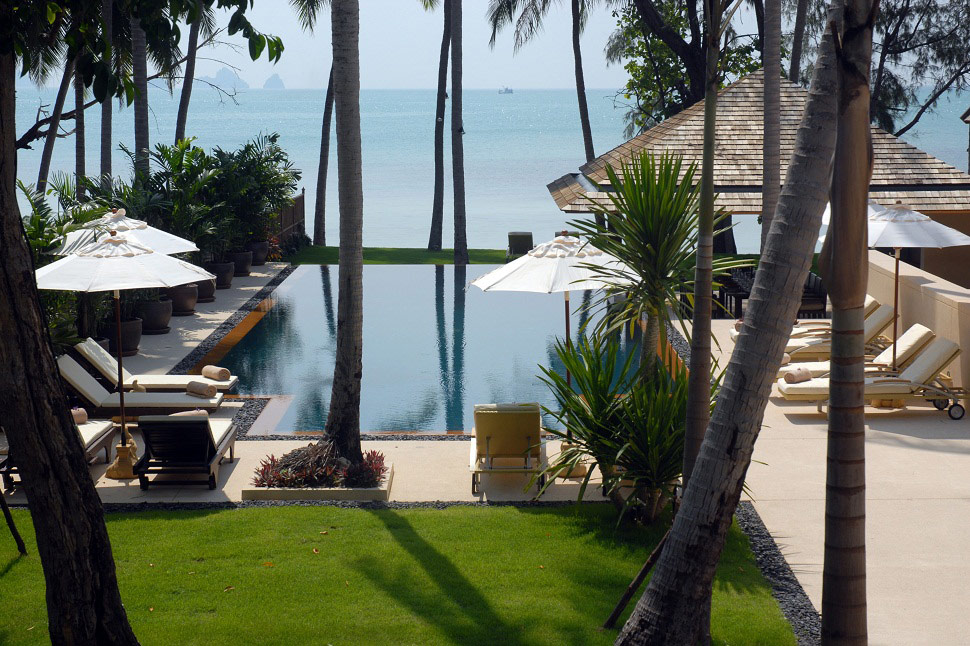4 Bedroom Luxury Beach Front Villa with Private Pool at Lipa Noi Koh Samui