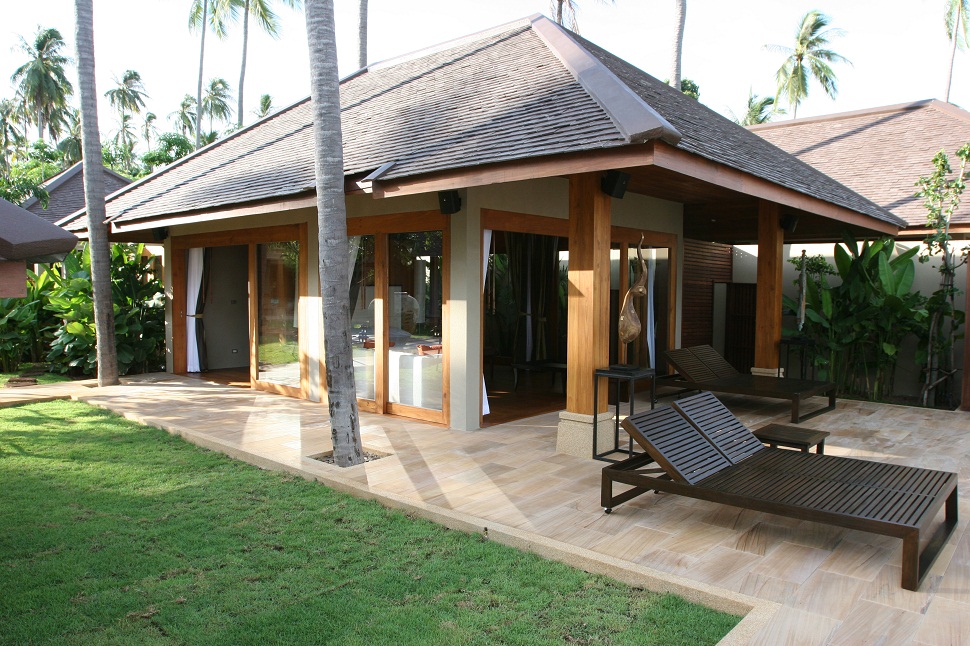 5 Bedroom Option Beach Front Villa with Private Pool at Laem Sor Ko Samui	