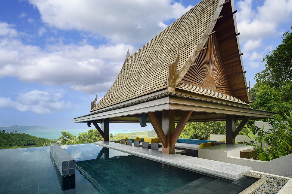 6 Bedroom Sea View Villa with Private Pool at Bophut Koh Samui