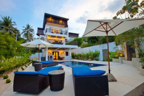 3 Bedroom Garden Villa with Private Pool at Plai Laem Koh Samui