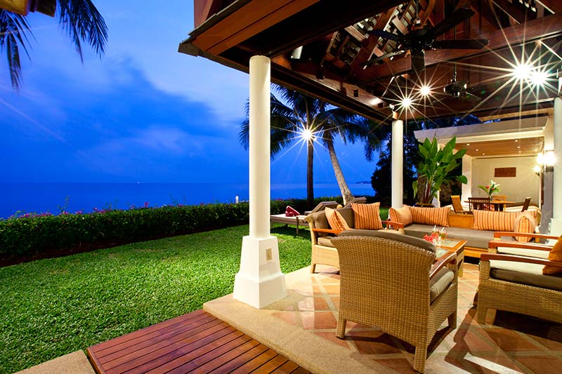 5 Bedroom Beach Front Villa with Private Pool at Maenam Koh Samui