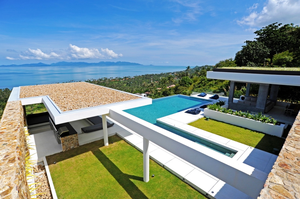 3 Bedroom Option Sea View Villa with Pool at Bang Por Ko Samui