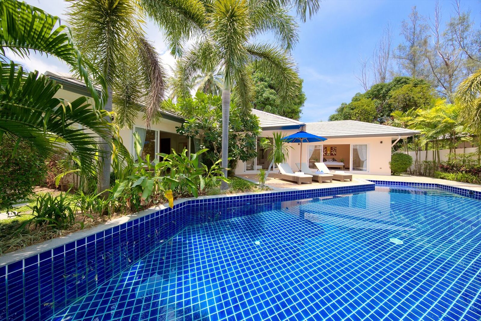 2 Bedroom Garden View Villa with Private Pool at Lipa Noi Koh Samui	