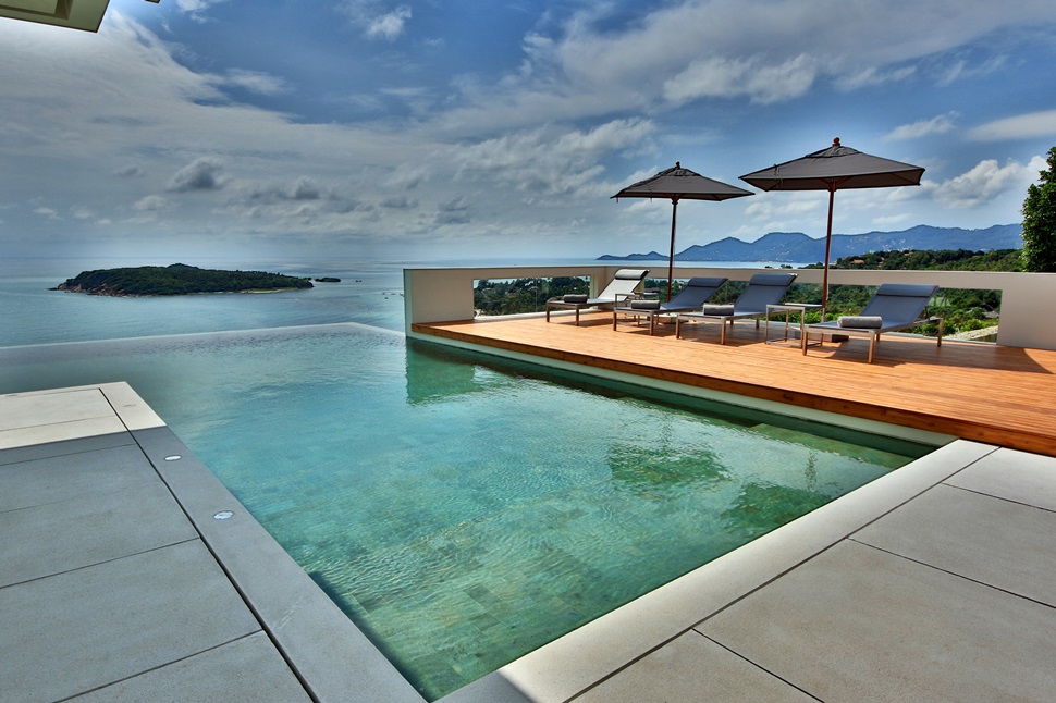 5 Bedroom Sea View Villa with Infinity Pool at Chaweng Koh Samui	