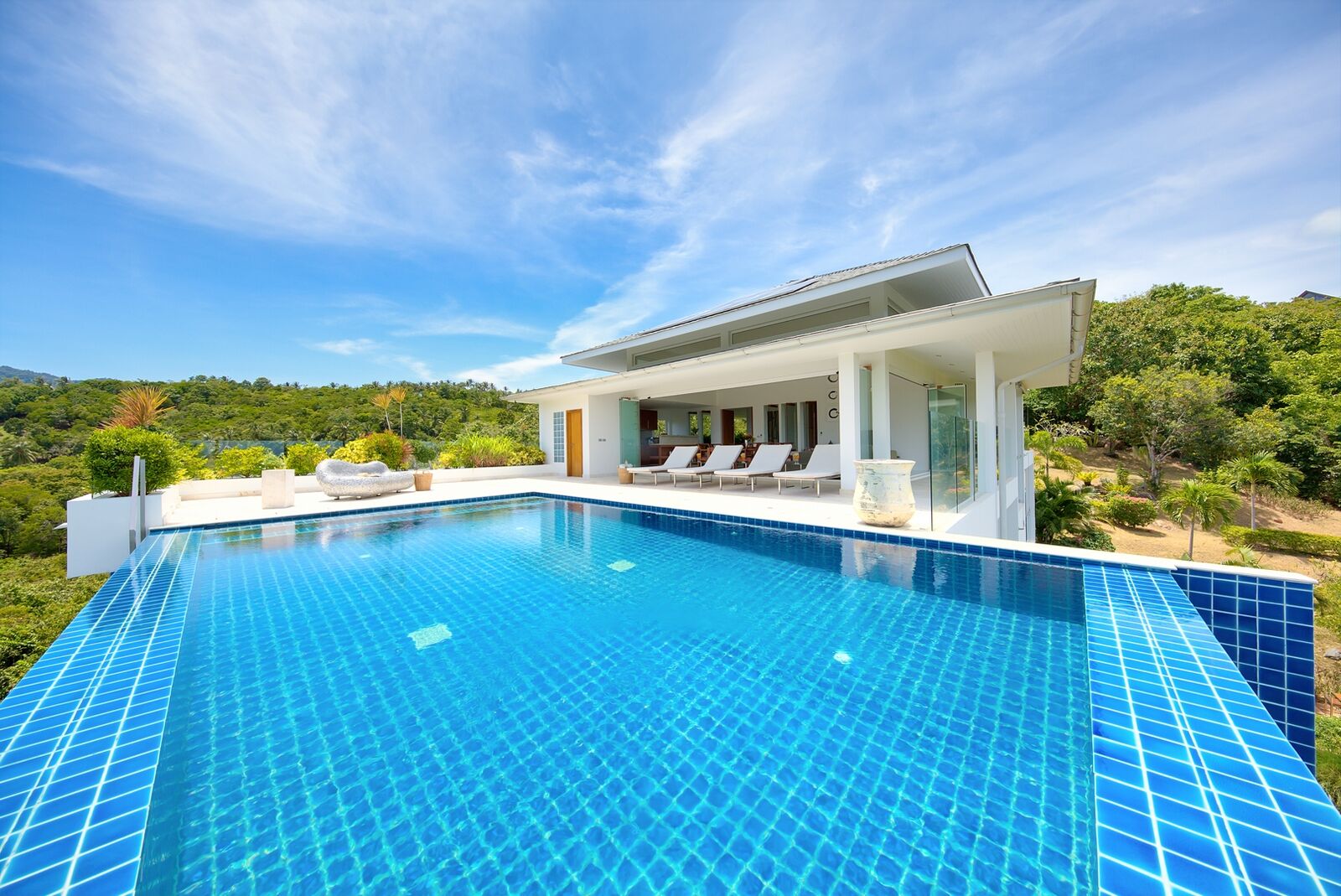 2 Bedroom Option Sea View Villa with Private Pool at Bophut Hills Ko Samui	