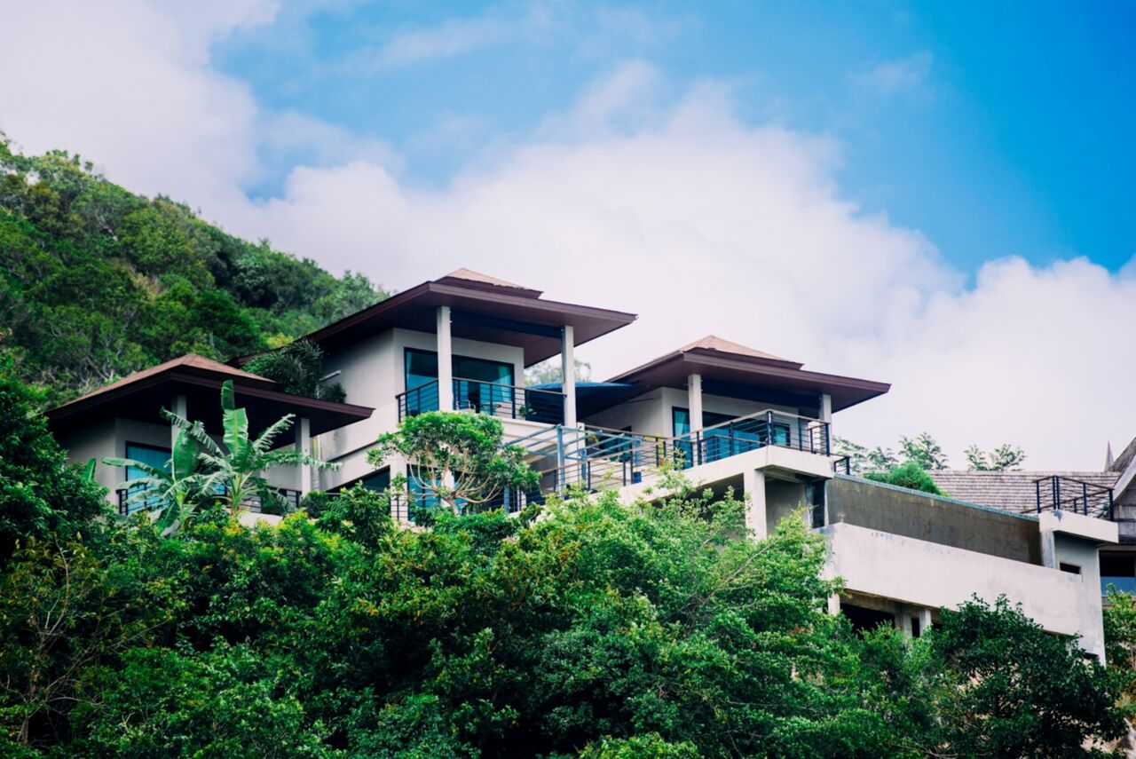 4 Bedroom Sea View Villa with Infinity Pool at Chaweng Koh Samui 	