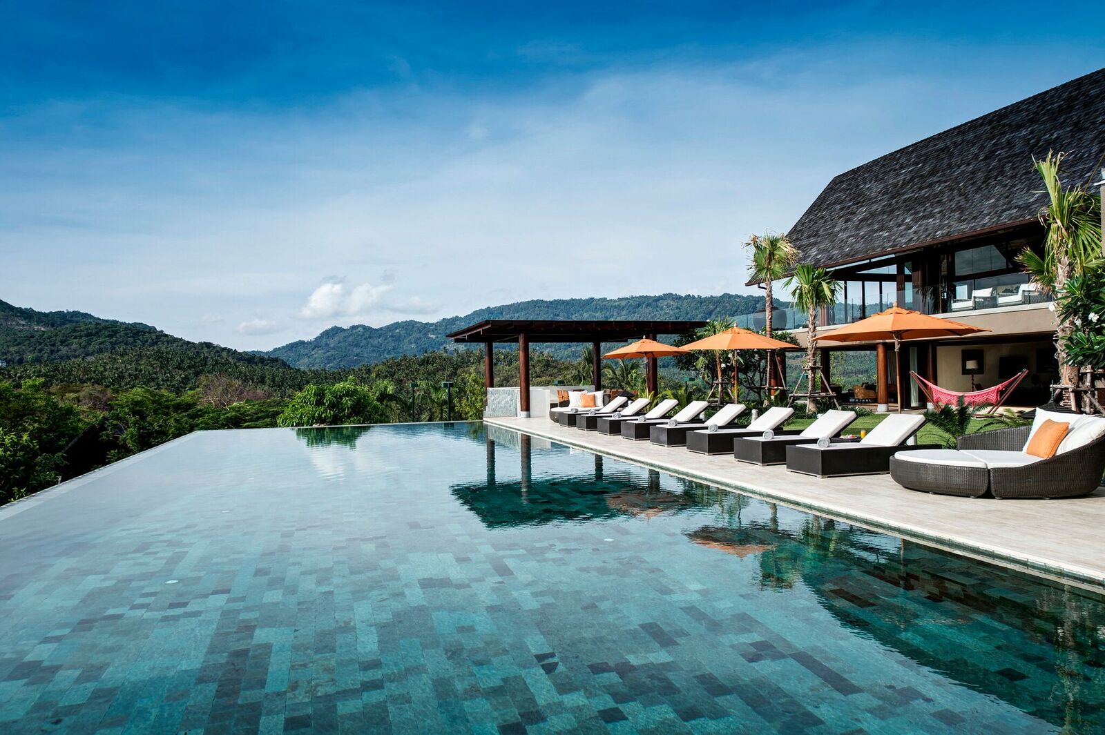 6 Bedroom Sea View Villa with Infinity Pool at Bophut Ko Samui	