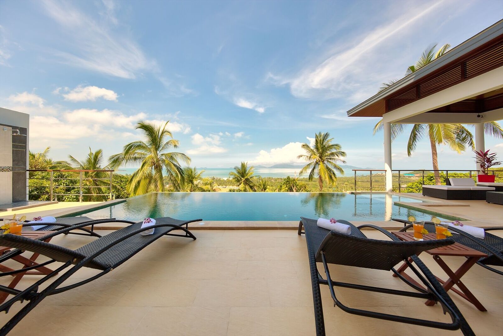 2 Bedroom Option Sea View Villa with Private Pool at Maenam Ko Samui	