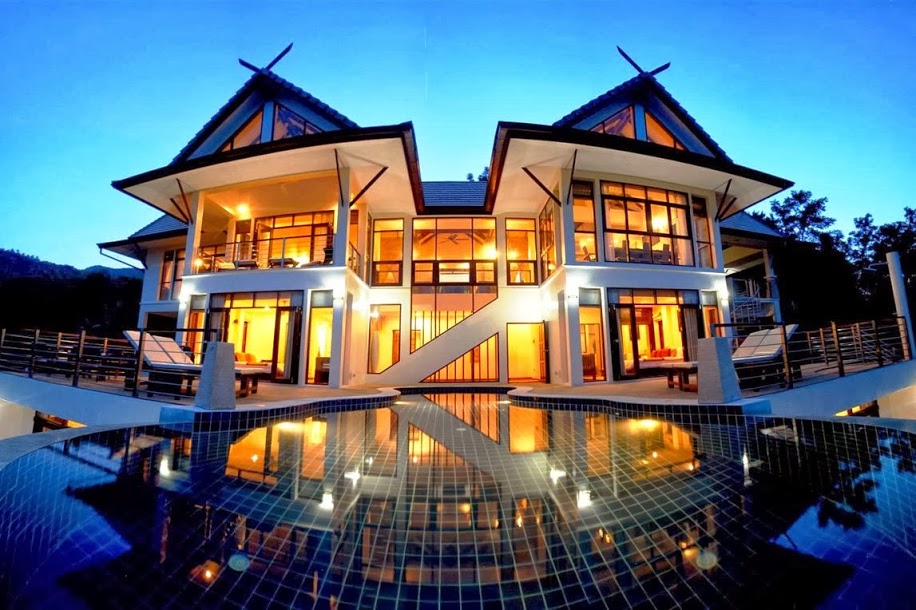 5 Bedroom Sea View Villa with Private Pool at Bang Por Koh Samui
