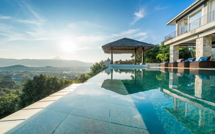 6 Bedroom Sea View Villa with Pool at Chaweng Koh Samui
