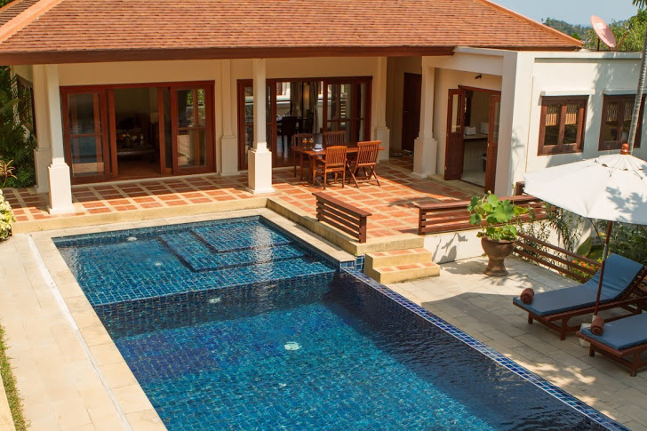 3 Bedroom Garden View Villa with Private Pool at Choeng Mon Ko Samui Thailand
