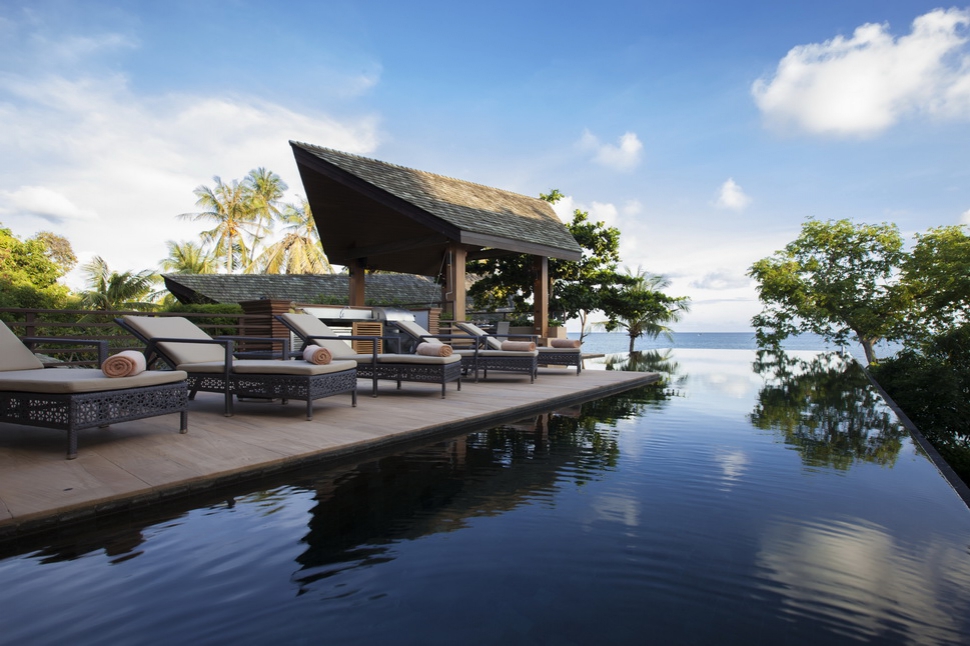 4 Bedroom Option Beach Front Villa with Private Pool at Lamai Ko Samui