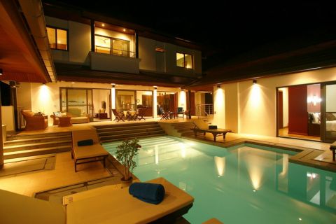 5 Bedroom Sea View Villa with Pool at Choeng Mon Ko Samui