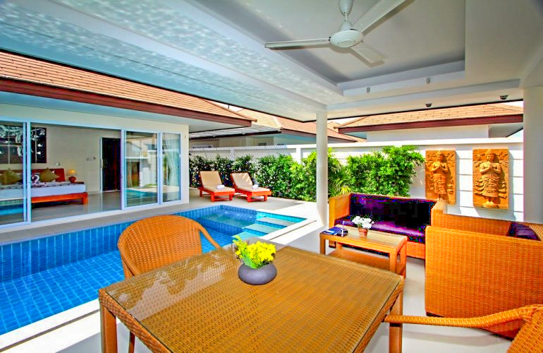 1 Bedroom Garden Villa with Private Pool at Plai Laem Koh Samui