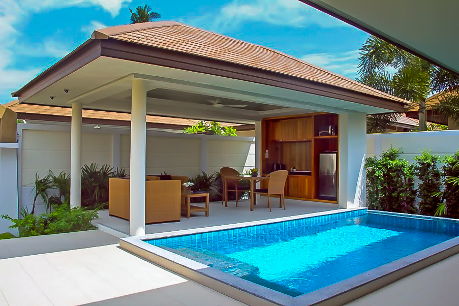 1 Bedroom Garden Villa with Private Pool at Plai Laem Koh Samui