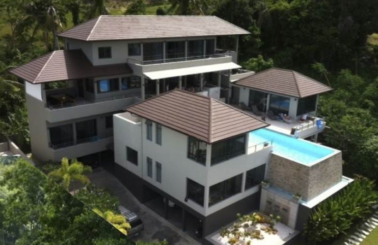 6 Bedroom Sea View Villa with Private Pool at Maenam Koh Samui