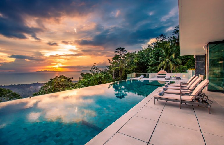 5 Bedroom Sea View Villa with Private Pool at Nathon Ko Samui