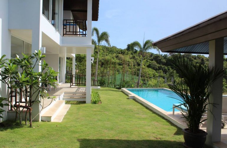 3 Bedroom Sea View Villa with Private Pool at Choeng Mon Koh Samui Thailand