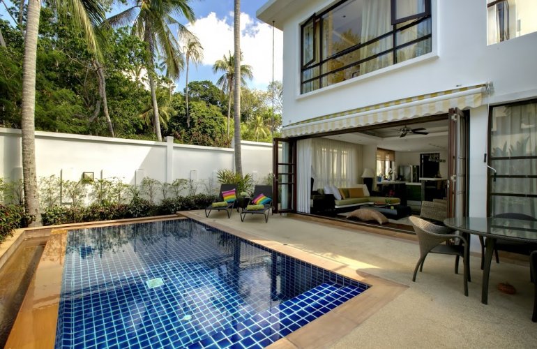 3 Bedroom Luxury Garden Villa with Private Pool at Bang Por Koh Samui
