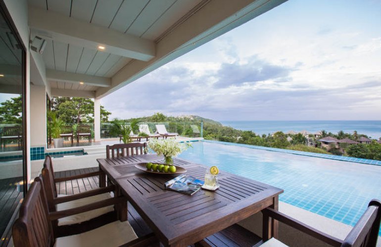 6 Bedroom Sea View Villa with Pool at Chaweng Koh Samui Thailand