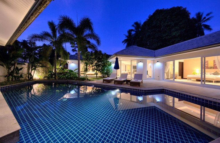 2 Bedroom Garden View Villa with Private Pool at Lipa Noi Koh Samui	