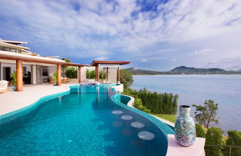 4 Bedroom Sea View Villa with Private Pool at Plai Laem Ko Samui