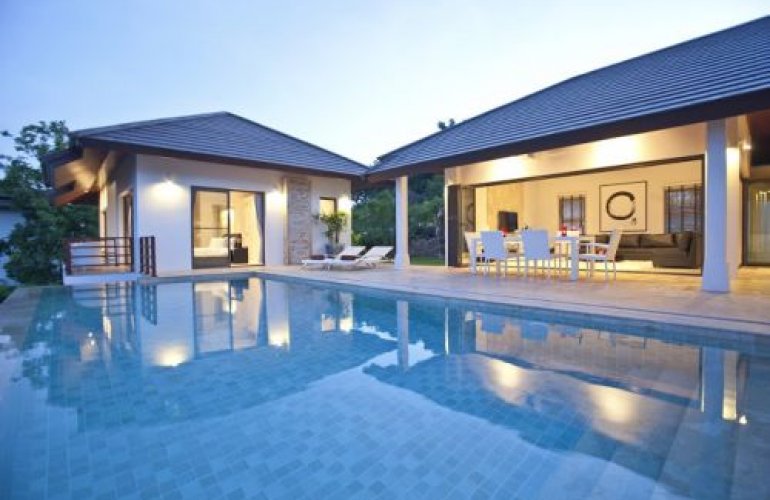 4 Bedroom Sea View Villa with Private Pool at Choeng Mon Ko Samui Thailand