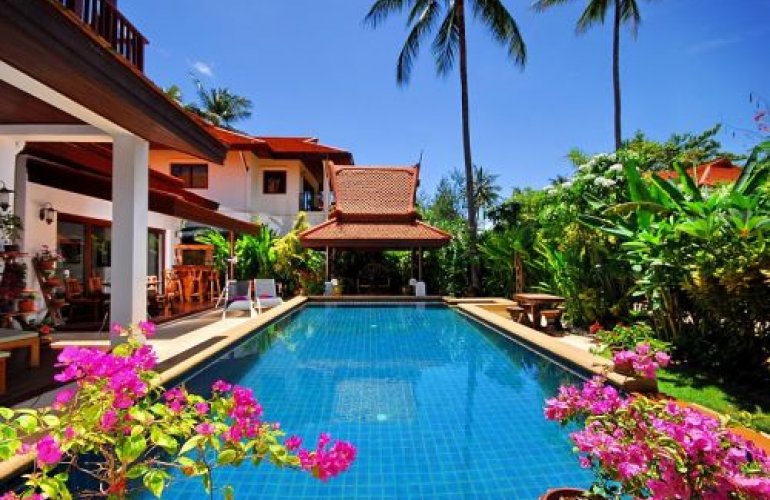 4 Bedroom Garden Villa with Luxury Pool at Laem Sett Koh Samui